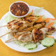 4 Thai Style Chicken Satay Skewers